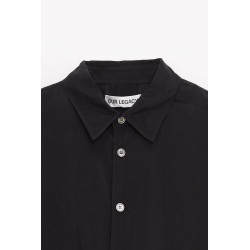 OUR LEGACY CHAR BLACK DUSTVEIL CUPRO BEYOND SHIRT